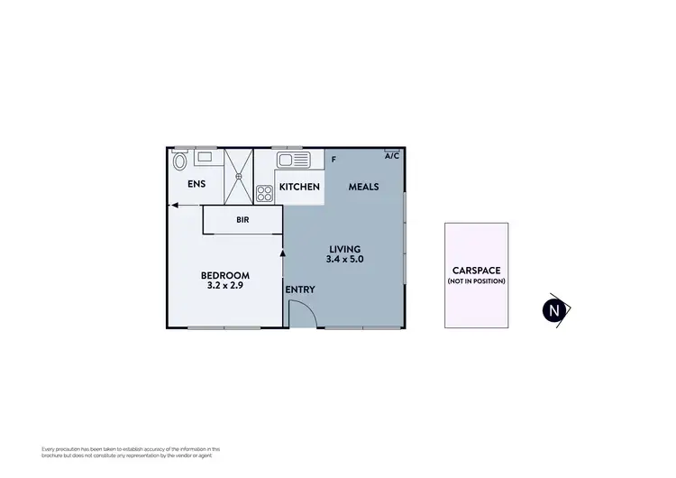 Floorplan of Homely apartment listing, 16/74 Dundas Street, Thornbury VIC 3071