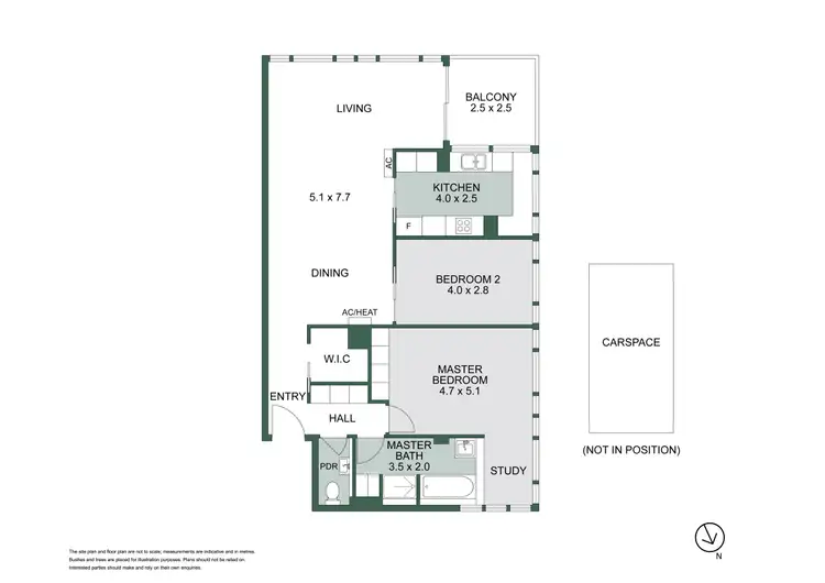 Floorplan of Homely apartment listing, 64/333 Beaconsfield Parade, St Kilda West VIC 3182