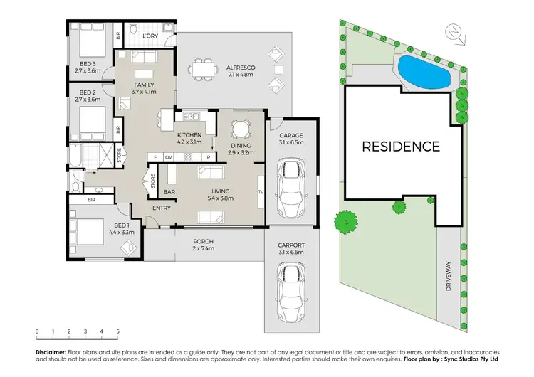 Floorplan of Homely house listing, 57 Isaac Smith Parade, Kings Langley NSW 2147
