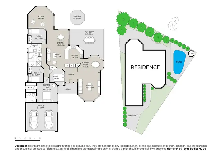 Floorplan of Homely house listing, 9 Banksia Close, Kings Langley NSW 2147