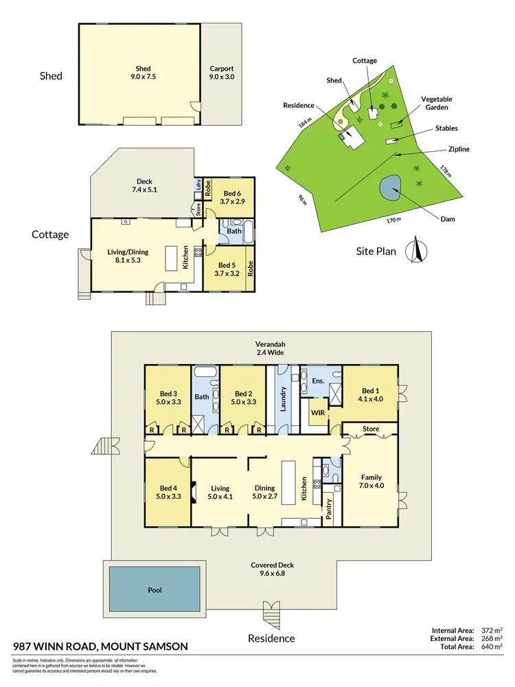 Floorplan of Homely house listing, 987 Winn Road, Mount Samson QLD 4520