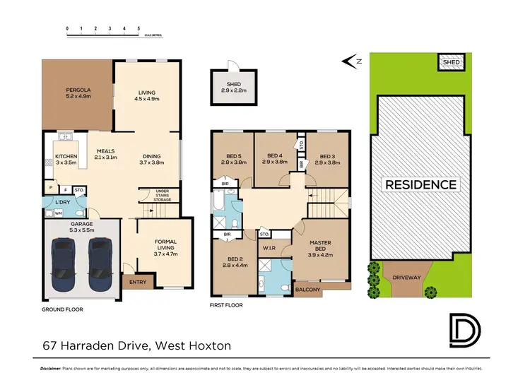 Floorplan of Homely house listing, 67 Harraden Drive, West Hoxton NSW 2171