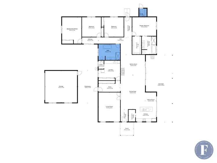 Floorplan of Homely rural property listing, 87 Mcbeths Road, Young NSW 2594