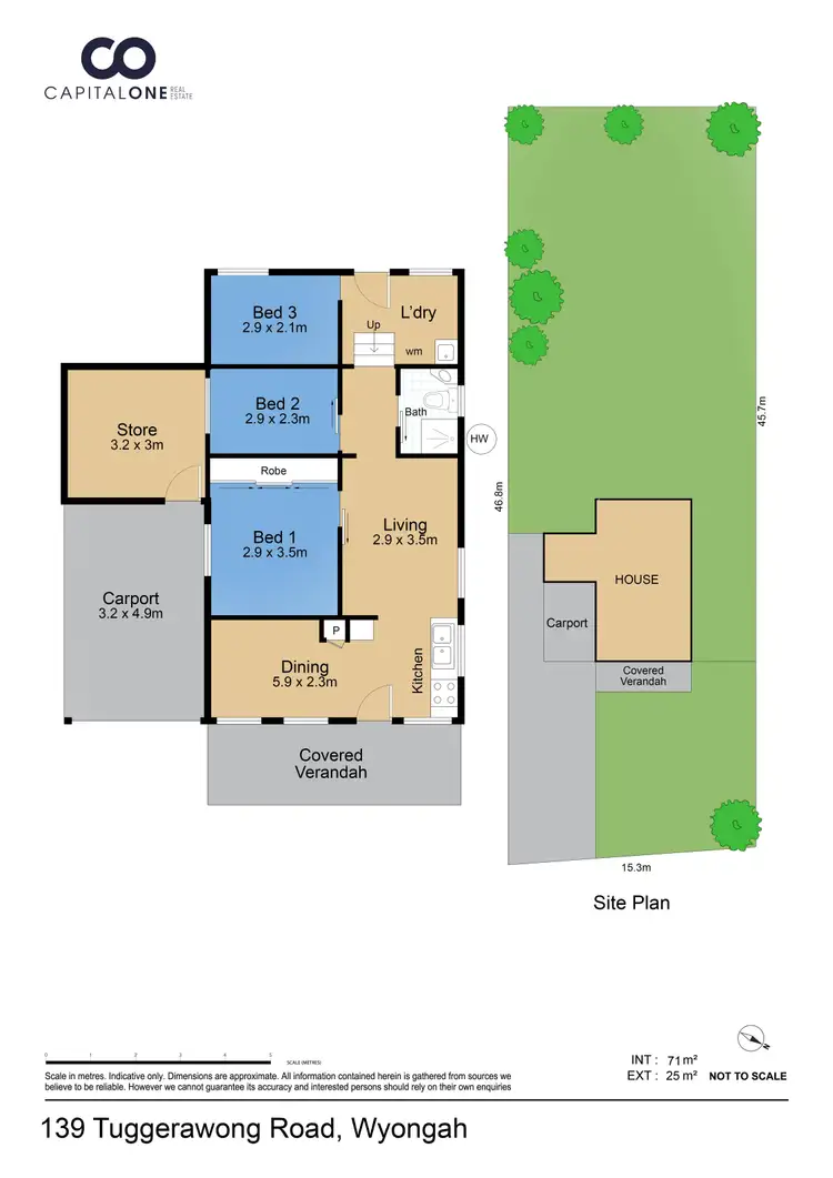 Floorplan of Homely house listing, 139 Tuggerawong Road, Wyongah NSW 2259
