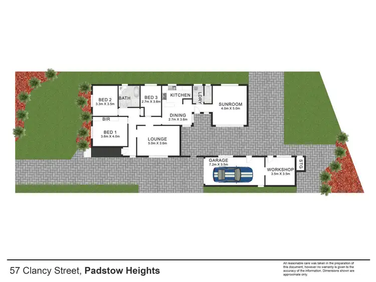 Floorplan of Homely house listing, 57 Clancy Street, Padstow Heights NSW 2211