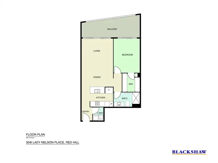 Floorplan of Homely apartment listing, 30/6 Lady Nelson Place, Red Hill ACT 2603
