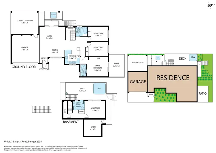 Floorplan of Homely house listing, 8/35-37 Menai Road, Bangor NSW 2234