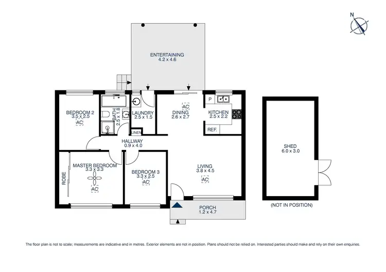 Floorplan of Homely house listing, 21 Grove Place, Prospect NSW 2148