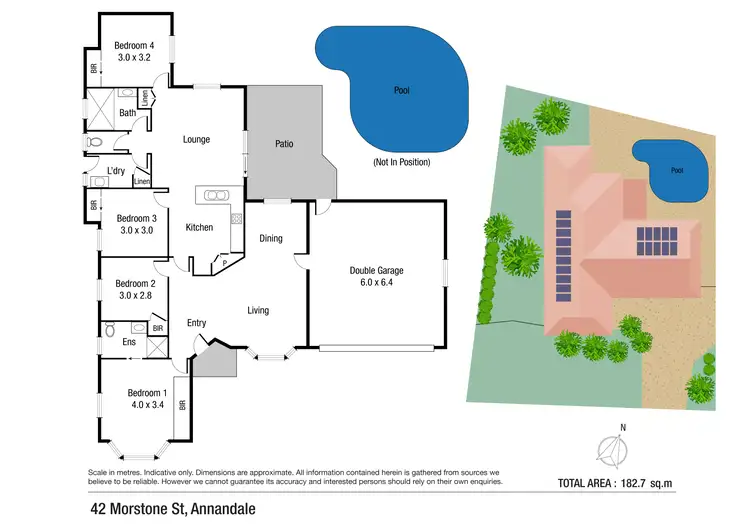 Floorplan of Homely house listing, 42 Morstone Street, Annandale QLD 4814