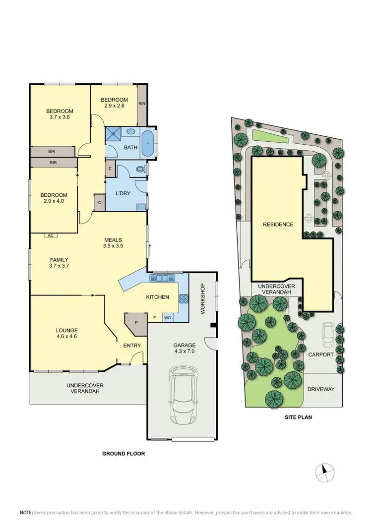 Floorplan of Homely house listing, 8 Armstrong Close, Keilor East VIC 3033