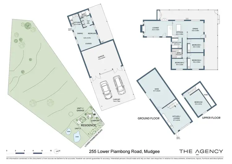 Floorplan of Homely rural property listing, 255 Lower Piambong Road, Mudgee NSW 2850