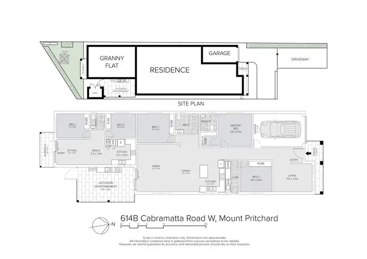 Floorplan of Homely house listing, 614B-614C Cabramatta Road West, Mount Pritchard NSW 2170