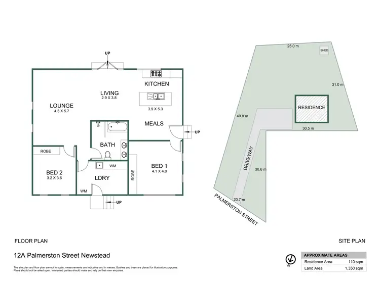 Floorplan of Homely house listing, 12a Palmerston Street, Newstead VIC 3462