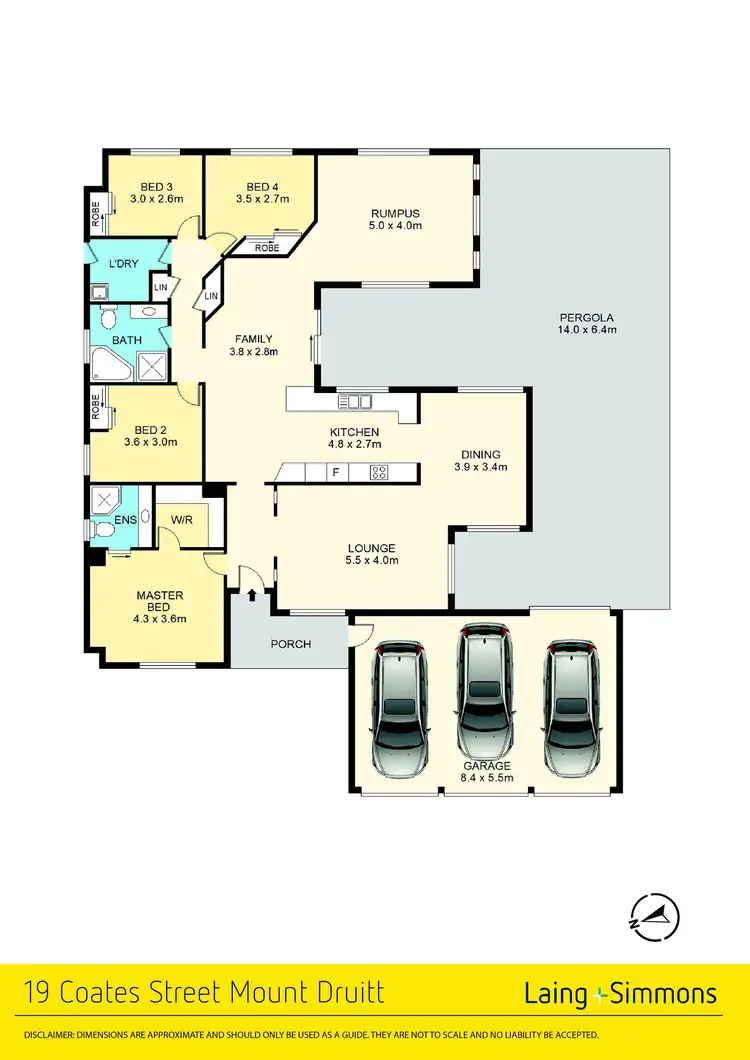 Floorplan of Homely house listing, 19 Coates Street, Mount Druitt NSW 2770