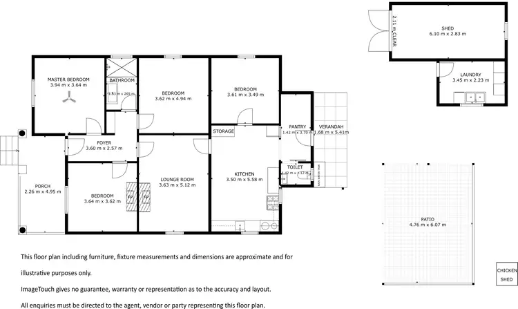 Floorplan of Homely house listing, 2/12 Eltham Avenue, Port Lincoln SA 5606