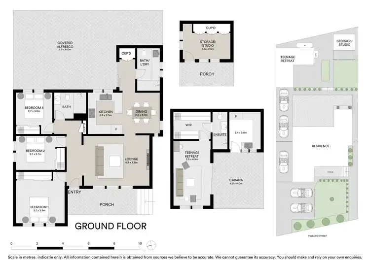 Floorplan of Homely house listing, 6 Pelleas Street, Blacktown NSW 2148