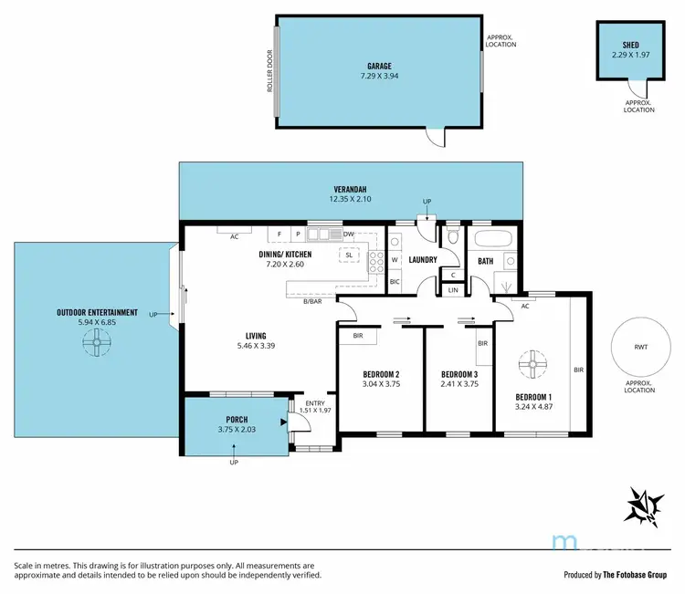 Floorplan of Homely house listing, 23 St Andrews Crescent, Novar Gardens SA 5040