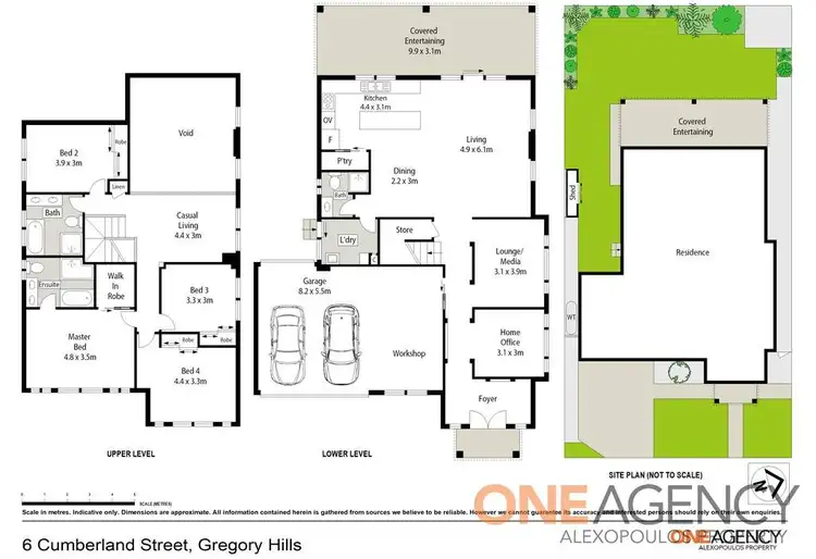 Floorplan of Homely house listing, 6 Cumberland Street, Gregory Hills NSW 2557