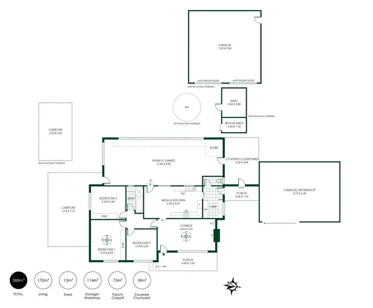 Floorplan of Homely house listing, 15 Tabor Lane, Lobethal SA 5241