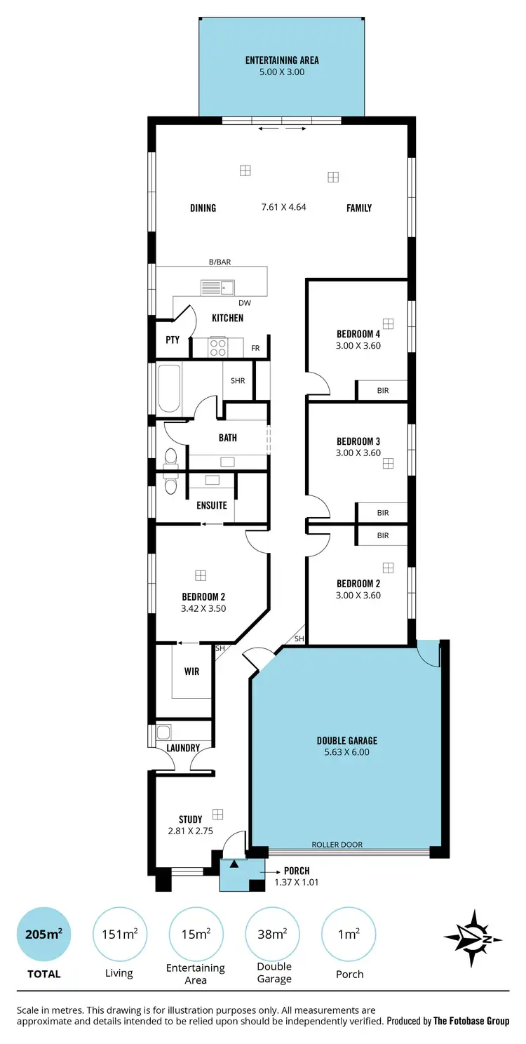 Floorplan of Homely house listing, 6 Rosefield Lane, Sturt SA 5047