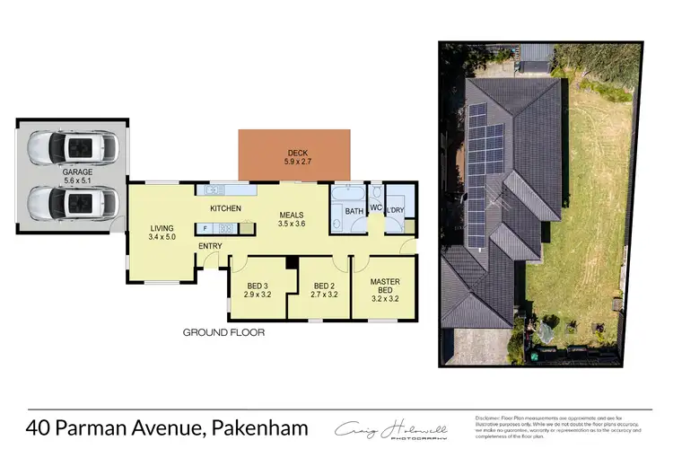 Floorplan of Homely house listing, 40 Parman Avenue, Pakenham VIC 3810