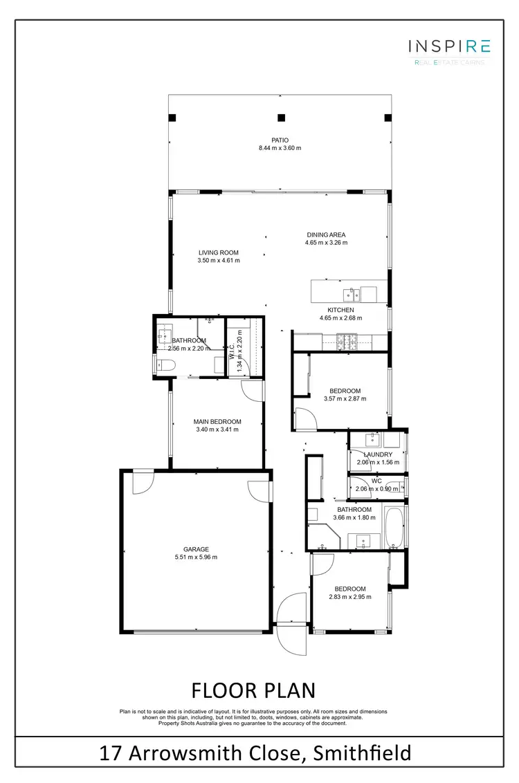 Floorplan of Homely house listing, 17 Arrowsmith Close, Smithfield QLD 4878