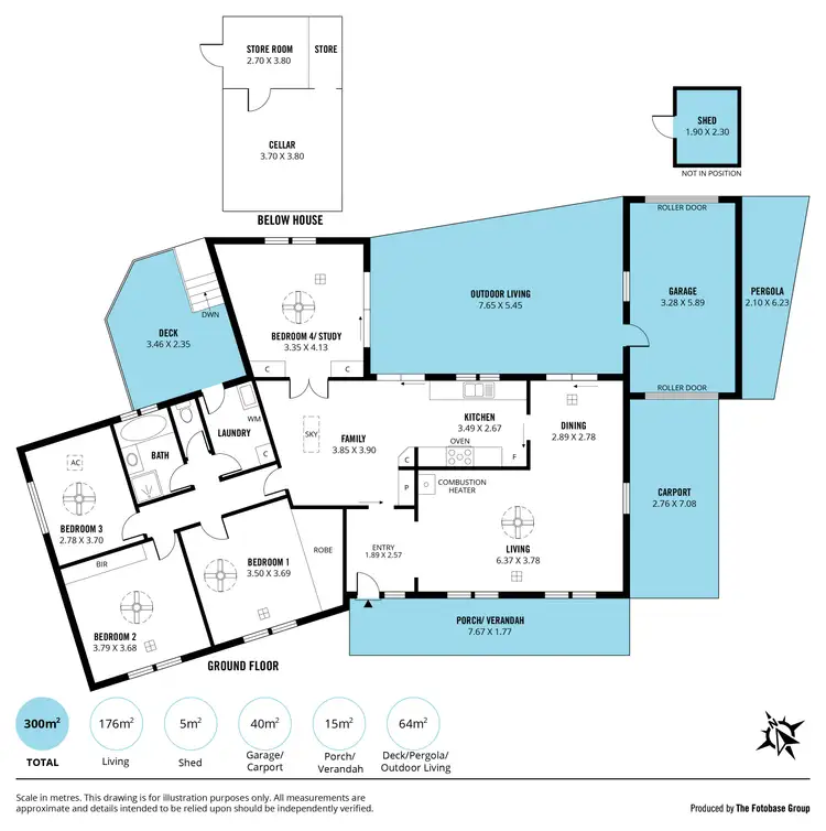 Floorplan of Homely house listing, 5 Solway Court, Flagstaff Hill SA 5159