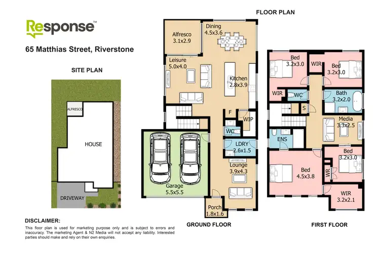 Floorplan of Homely house listing, 65 Matthias Street, Riverstone NSW 2765