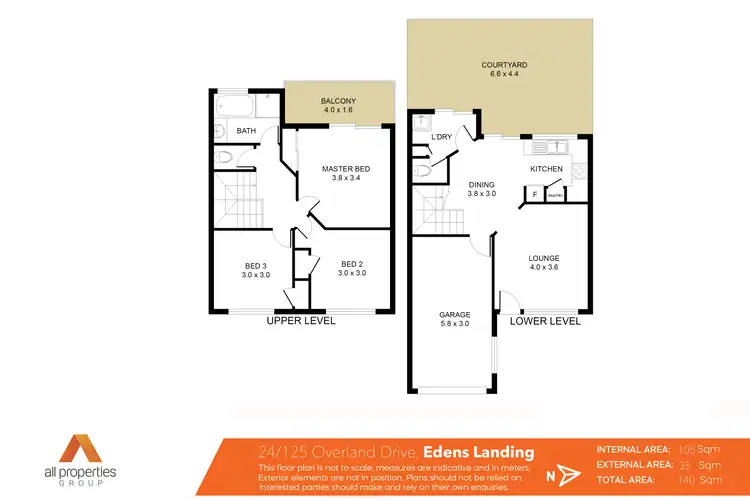 Floorplan of Homely unit listing, 24/125 Overland Drive, Edens Landing QLD 4207
