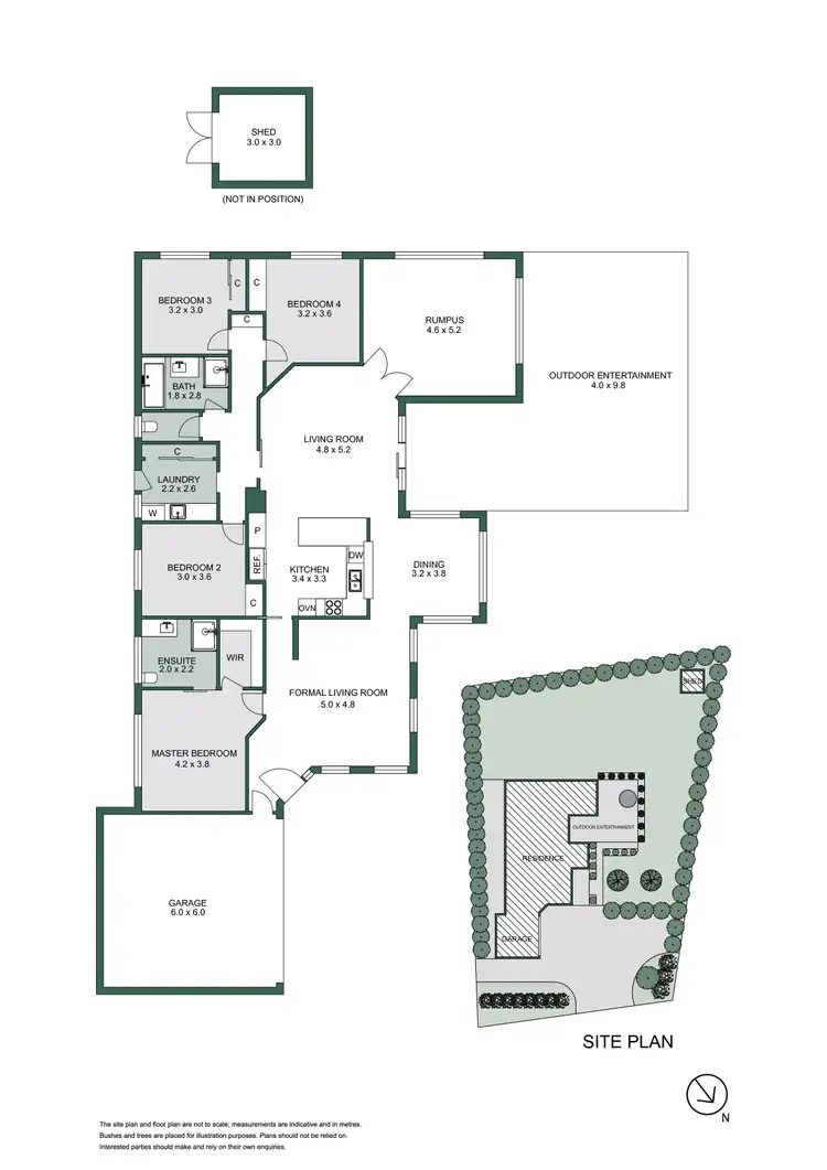 Floorplan of Homely house listing, 46 Carrathool Avenue, Rosebud VIC 3939