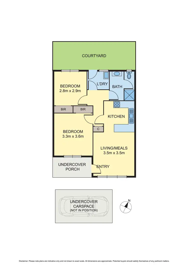 Floorplan of Homely unit listing, 2/106 Wedge Street North, Werribee VIC 3030