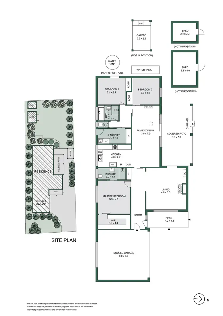 Floorplan of Homely house listing, 20 Caroline Court, Rosebud VIC 3939