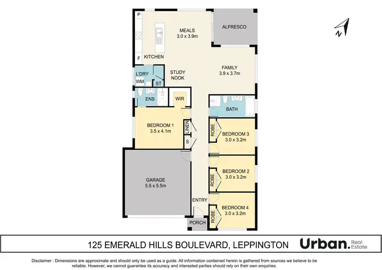 Floorplan of Homely house listing, 125 Emerald Hills Boulevard, Leppington NSW 2179