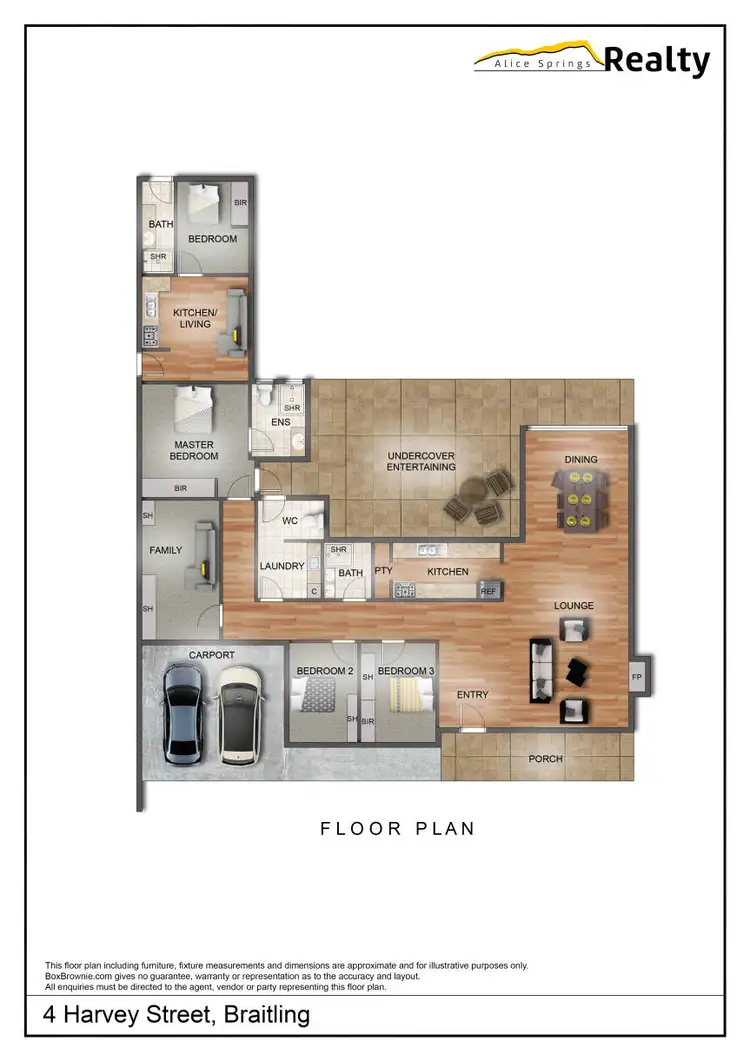 Floorplan of Homely house listing, 4 Harvey Street, Braitling NT 870