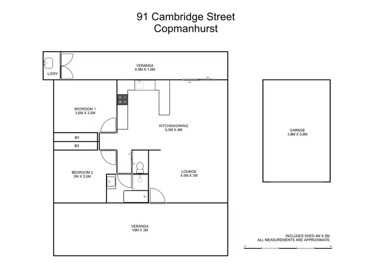 Floorplan of Homely house listing, 91 Cambridge Street, Copmanhurst NSW 2460