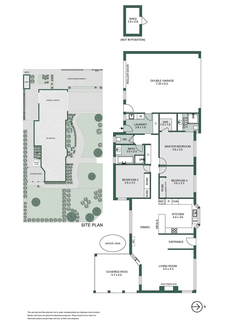 Floorplan of Homely house listing, 20 Banksia Place, Rosebud VIC 3939