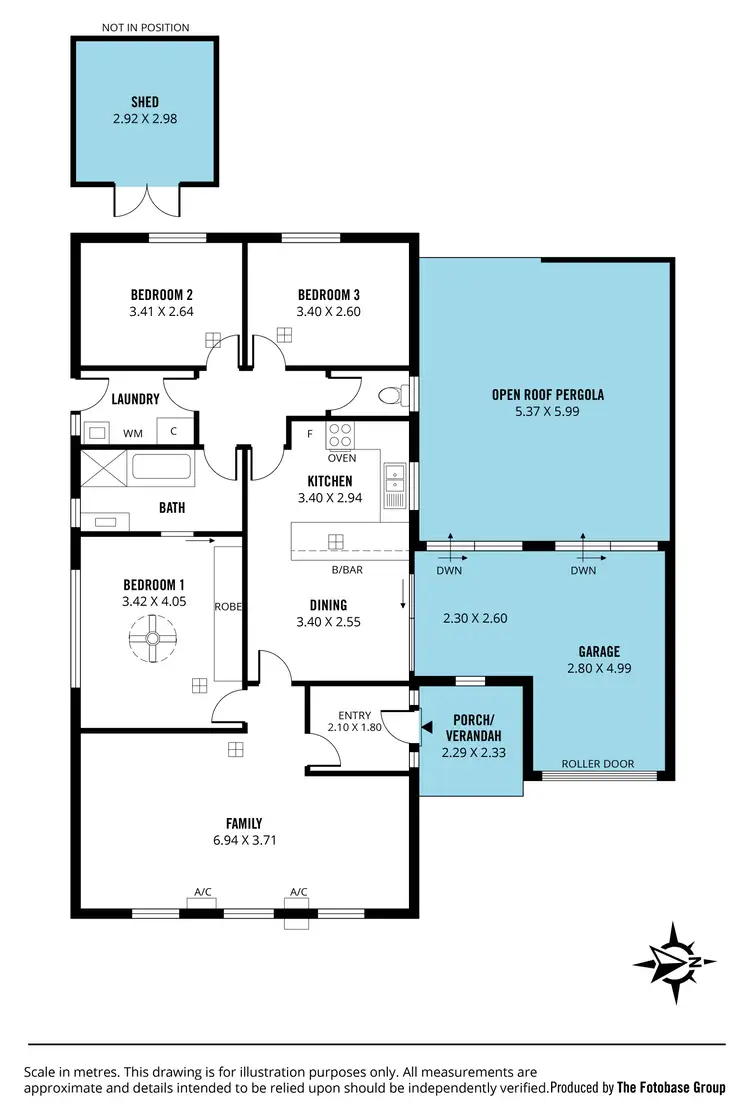Floorplan of Homely house listing, 47 Abbott Avenue, Morphett Vale SA 5162