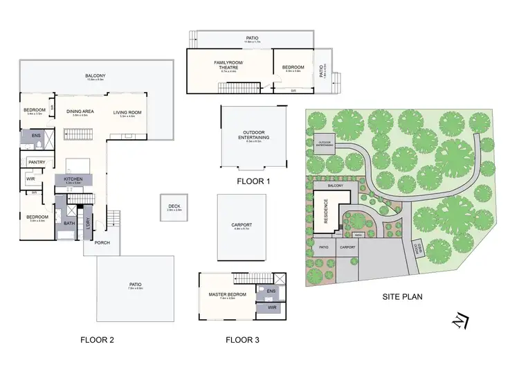 Floorplan of Homely house listing, 1 Ferndale Road, Warburton VIC 3799