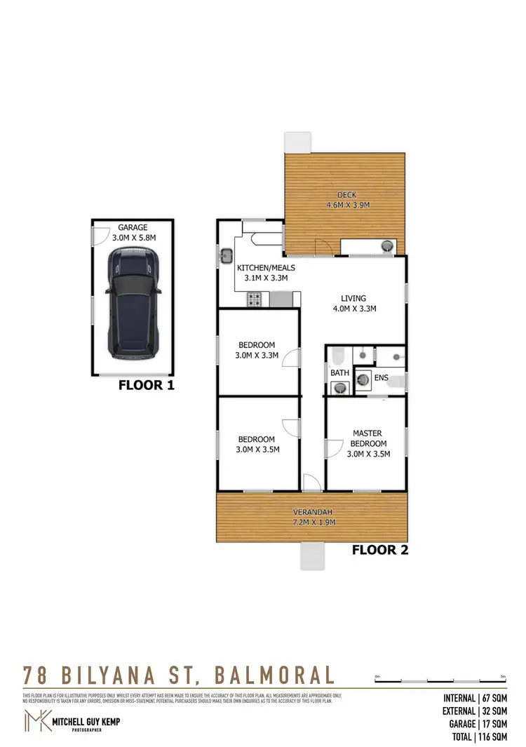 Floorplan of Homely house listing, 78 Bilyana Street, Balmoral QLD 4171
