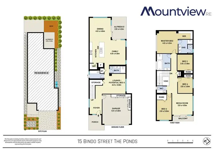 Floorplan of Homely house listing, 15 Bindo Street, The Ponds NSW 2769