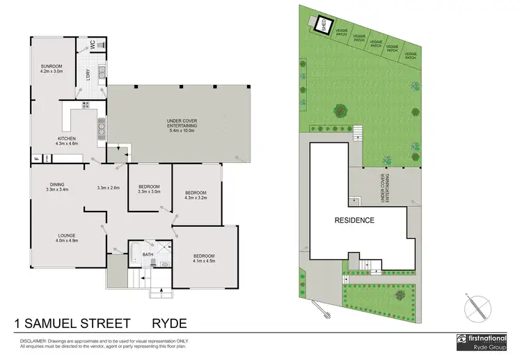 Floorplan of Homely house listing, 1 Samuel Street, Ryde NSW 2112
