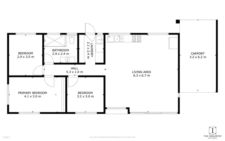 Floorplan of Homely house listing, 55 Wirrah Close, Bayview Heights QLD 4868