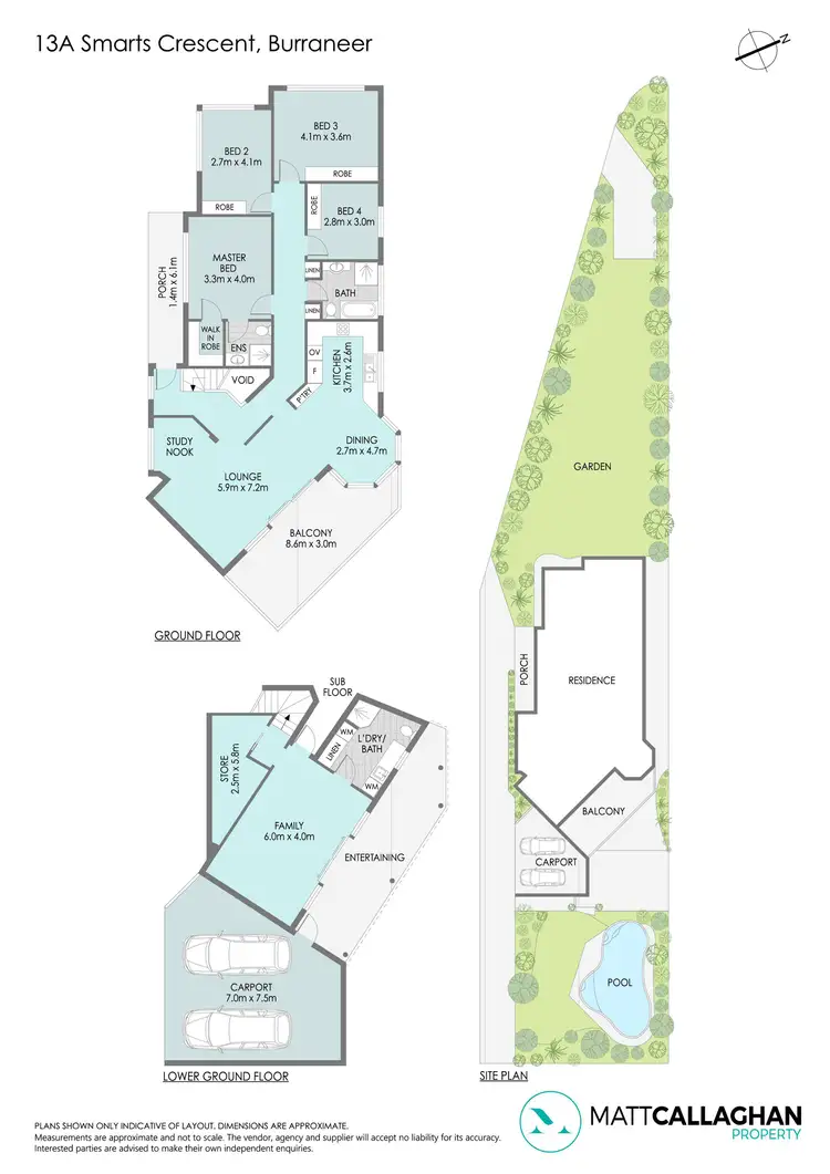 Floorplan of Homely house listing, 13a Smarts Crescent, Burraneer NSW 2230
