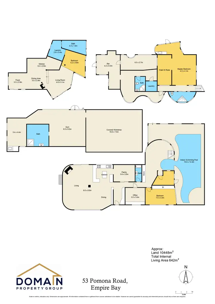 Floorplan of Homely rural property listing, 53 Pomona Road, Empire Bay NSW 2257