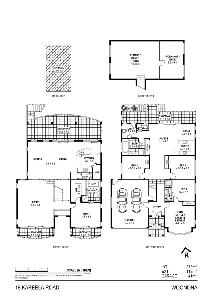 Floorplan of Homely house listing, 18 Kareela Road, Woonona NSW 2517
