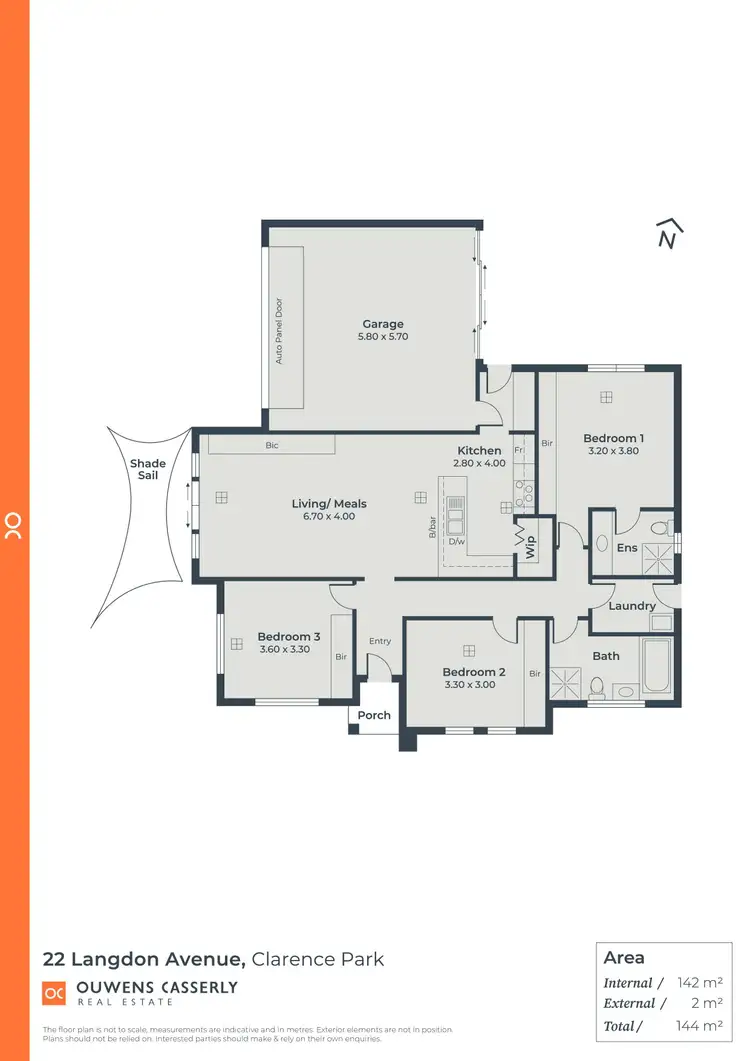 Floorplan of Homely house listing, 22 Langdon Avenue, Clarence Park SA 5034