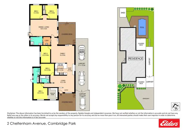 Floorplan of Homely house listing, 2 Cheltenham Avenue, Cambridge Park NSW 2747