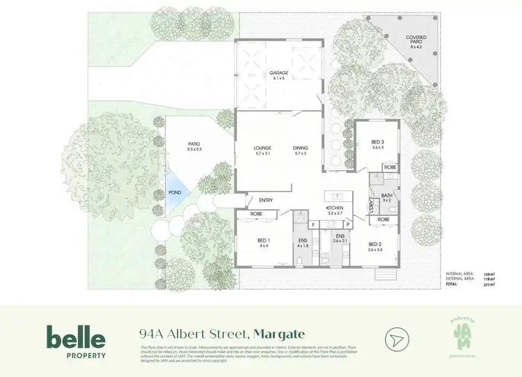 Floorplan of Homely house listing, 94A Albert Street, Margate QLD 4019