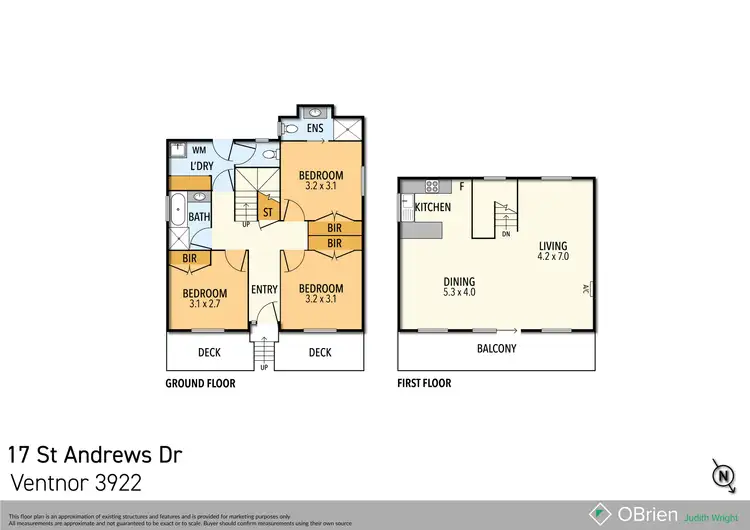 Floorplan of Homely house listing, 17 St Andrews Drive, Ventnor VIC 3922