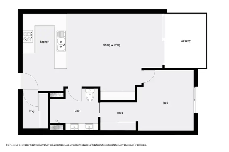 Floorplan of Homely unit listing, 226/12-21 Gregory Street, Westcourt QLD 4870